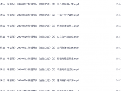 百家论坛最全合集