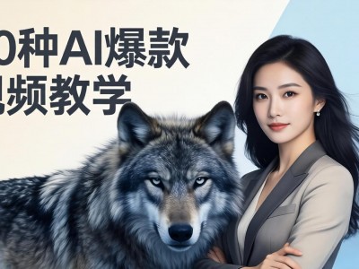 50种AI爆款视频教学：影视级古诗词+治愈萌宠+山海经蛟龙，高阶宝典商业落地