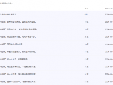 全网顶级AI绘画极品美女