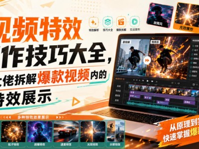 视频特效制作技巧大全，某大佬拆解爆款视频内的特效展示