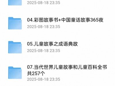 【少儿故事】儿童睡前故事大合集(有音频和视频)