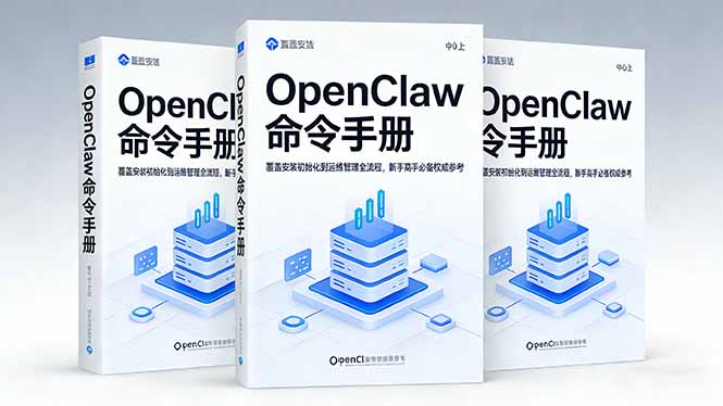 OpenClaw命令手册：覆盖安装初始化到运维管理全流程，新手高手必备权威参考 